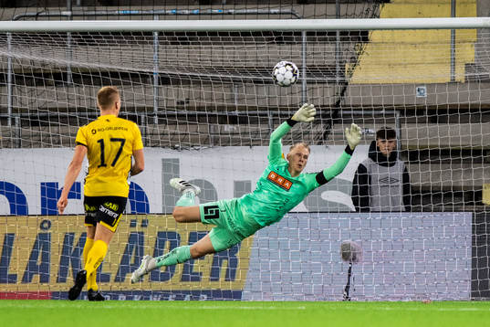 under fotbollsmatchen i Allsvenskan mellan Elfsborg och