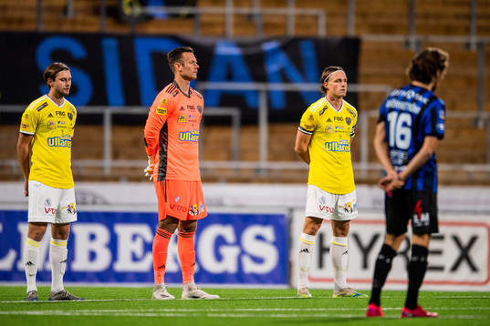 Falkenbergs målvakt Viktor Noring