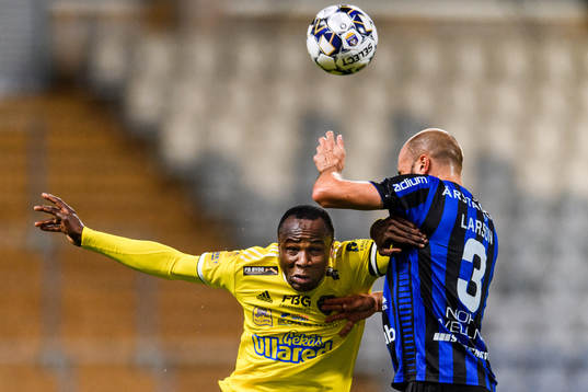 Falkenbergs Nsima Peter och Sirius Karl Larson