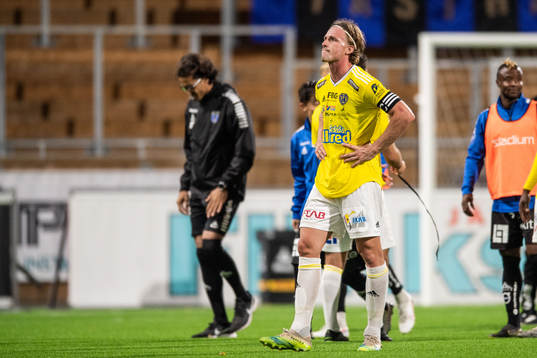 Falkenbergs Carl Johansson deppar