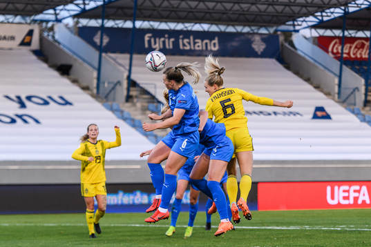 Ingibjörg Sigurdardottir of Iceland and Magdalena Eriksson