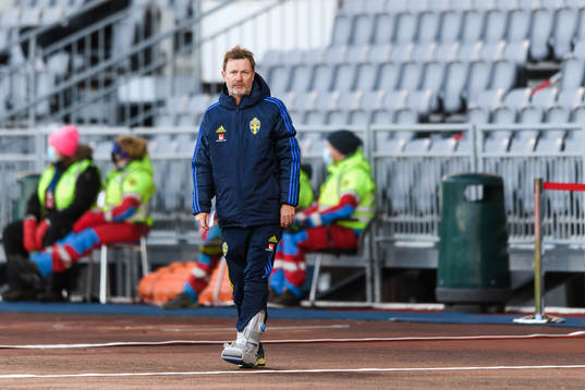 Head coach Peter Gerhardsson of Sweden