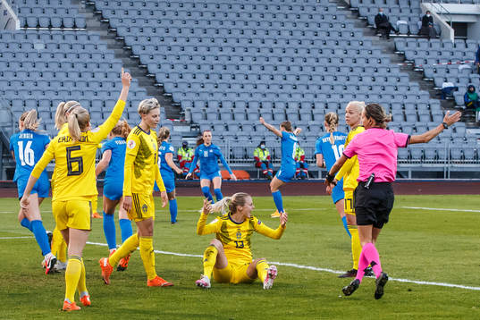 Magdalena Eriksson , Lina Hurtig , Amanda Ilestedt and