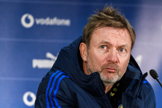 Head coach Peter Gerhardsson of Sweden
