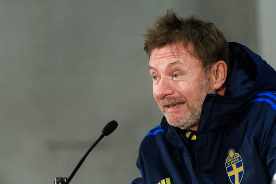 Head coach Peter Gerhardsson of Sweden