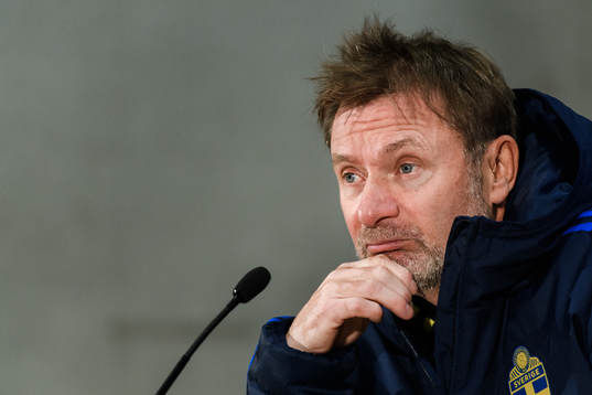 Head coach Peter Gerhardsson of Sweden