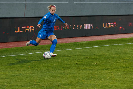 Gunnhildur Yrsa Jonsdottir of Iceland