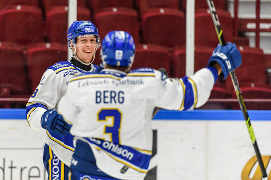 Leksands Mattias Göransson jublar