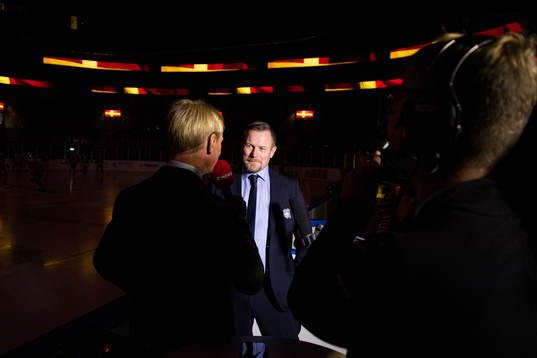 Malmö Redhawks tränare Joakim Fagervall