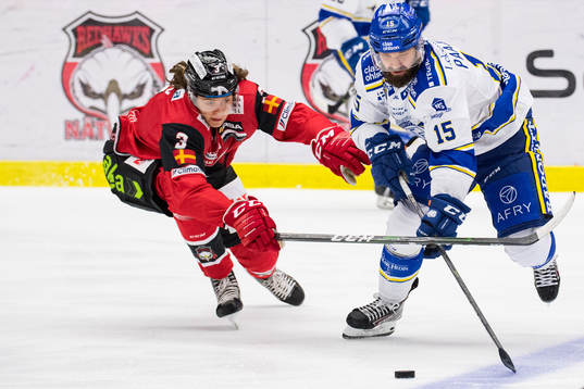 Malmö Redhawks Malte Setkov och Leksands Otto Paajanen
