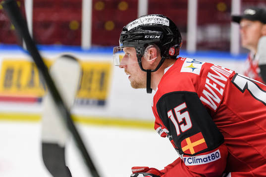 Malmö Redhawks Axel Wemmenborn deppar