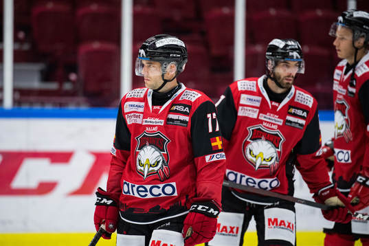 Malmö Redhawks Pathrik Westerholm deppar