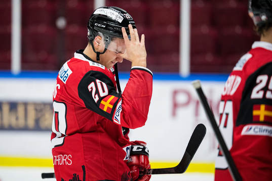 Malmö Redhawks Helge Grans deppar