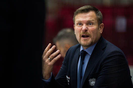Malmö Redhawks tränare Joakim Fagervall