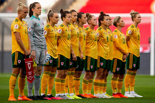 Sophie Ingle, goalkeeper Laura O'Sullivan, Josie Green,
