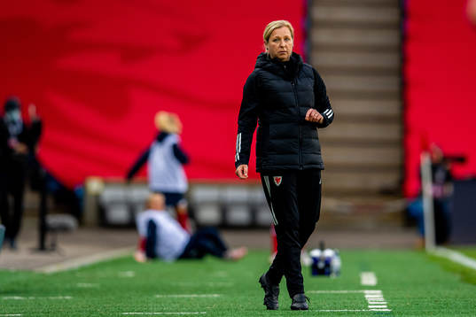 Jayne Ludlow, head coach of Wales