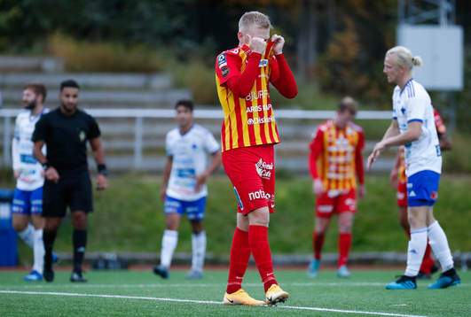 Örebro Syrianskas Linus Lamu deppar