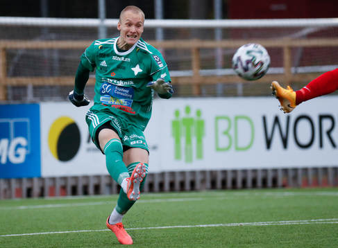 IFK Luleås målvakt Tomas Adell