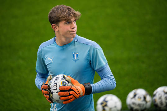Goalkeeper Melker Ellborg