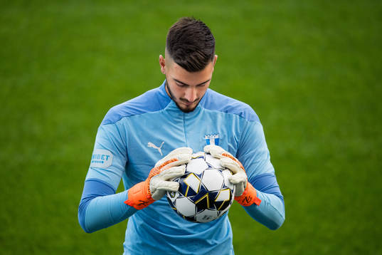 Goalkeeper Marko Johansson