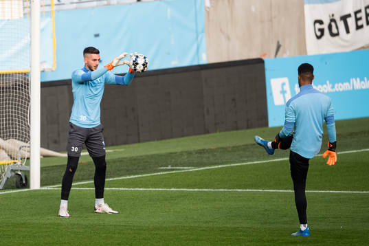 Goalkeeper Marko Johansson