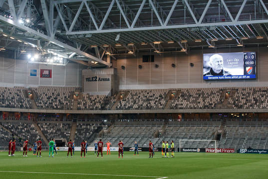 A moment of silence for the late Lars-Åke Lagrell, former