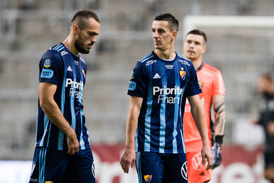 Emir Kujovic , Haris Radetinac and goalkeeper Per Kristian