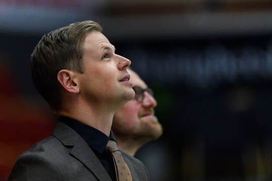 Oskarshamns tränare Martin Filander
