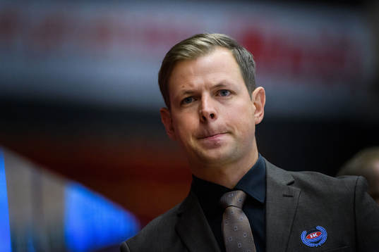 Oskarshamns tränare Martin Filander