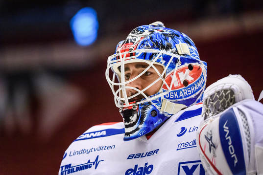 Oskarshamns målvakt Joe Cannata