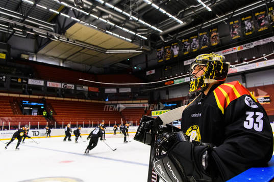 Brynäs målvakt Samuel Ersson