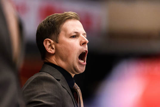 Oskarshamns tränare Martin Filander
