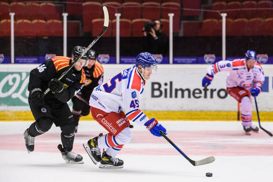Brynäs Linus Ölund och Oskarshamns Jan Ordos
