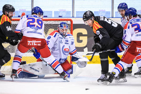 Oskarshamns målvakt Joe Cannata