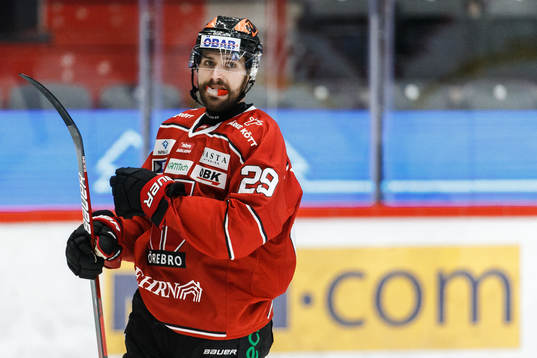Örebros Ludvig Rensfeldt deppar