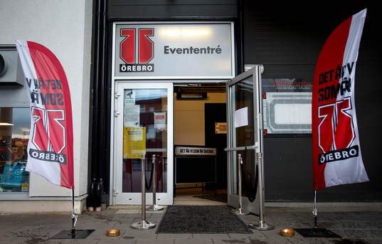 Behrn Arenas event-entré