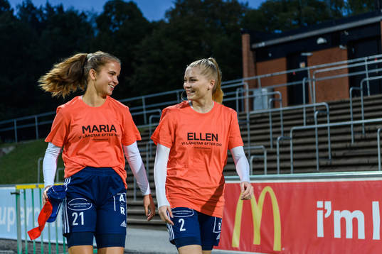 Älvsjös Nadja Fernström och Moa Liwendahl
