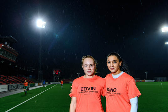 Älvsjös Alice Ahlberg och Maria Poli
