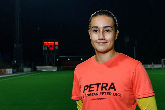 Brommapojkarnas målvakt Karolina Bucaro Stenman
