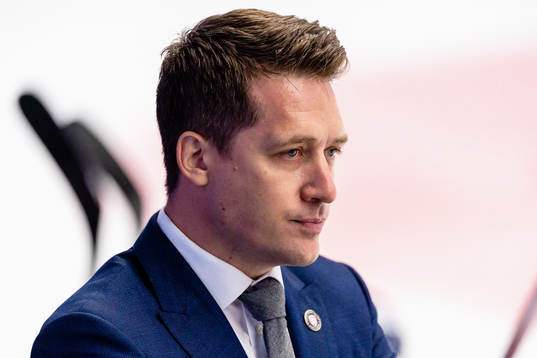 Växjös tränare Sam Hallam