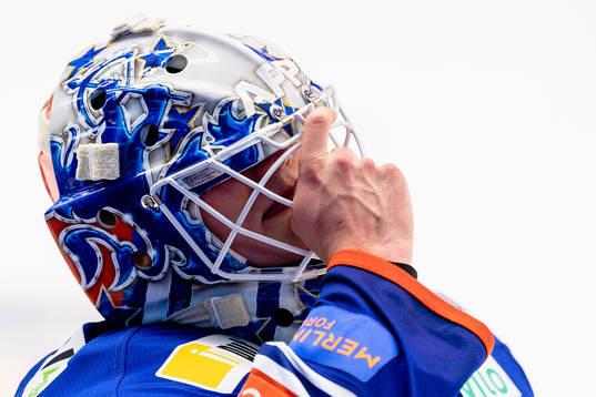 Växjös målvakt Erik Källgren