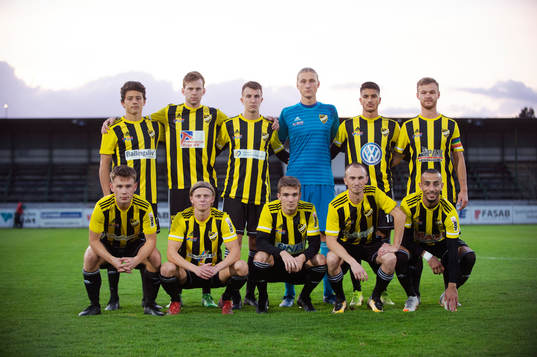 i matchen mellan Hässleholms IF och IFK Hässleholm i