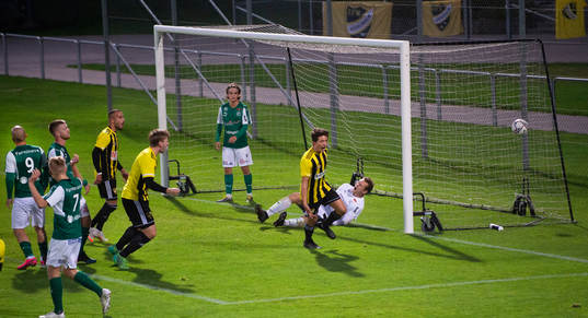 IFK Hässleholms Isak Orajärvi har gjort 1-1 i matchen