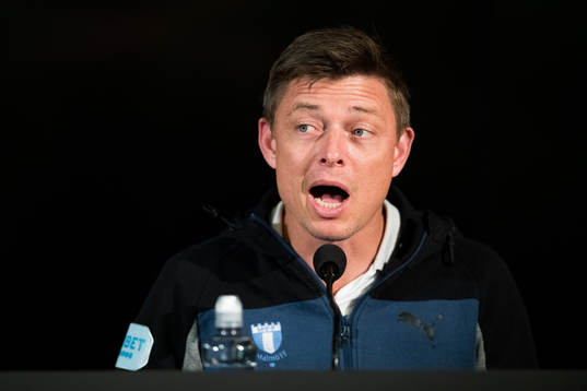 Jon Dahl Tomasson, head coach of Malmö FF