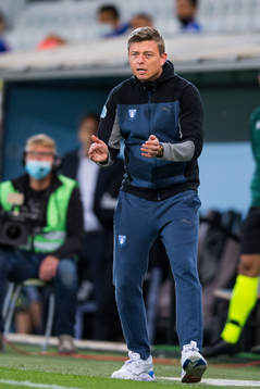 Jon Dahl Tomasson, head coach of Malmö FF