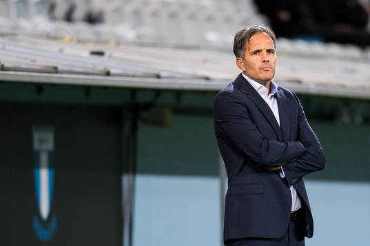 Head coach Goran Tomic of Lokomotiva Zagreb