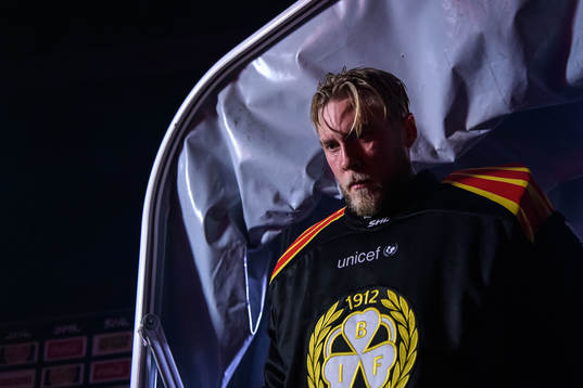 Brynäs målvakt Viktor Andrén