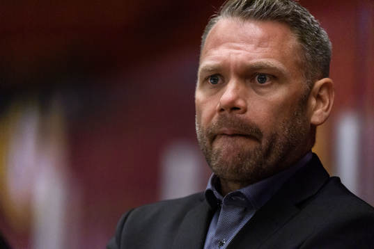 Brynäs assisterande tränare Mikael Holmqvist