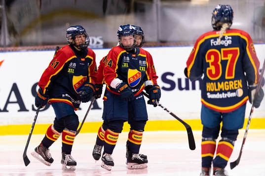 Djurgårdens spelare jublar