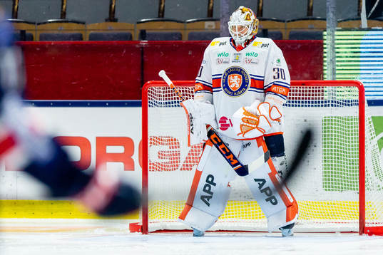 Växjös målvakt Viktor Fasth
